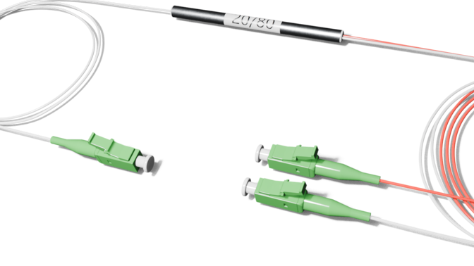 Оптический делитель FBT 20/80 с LC/APC
