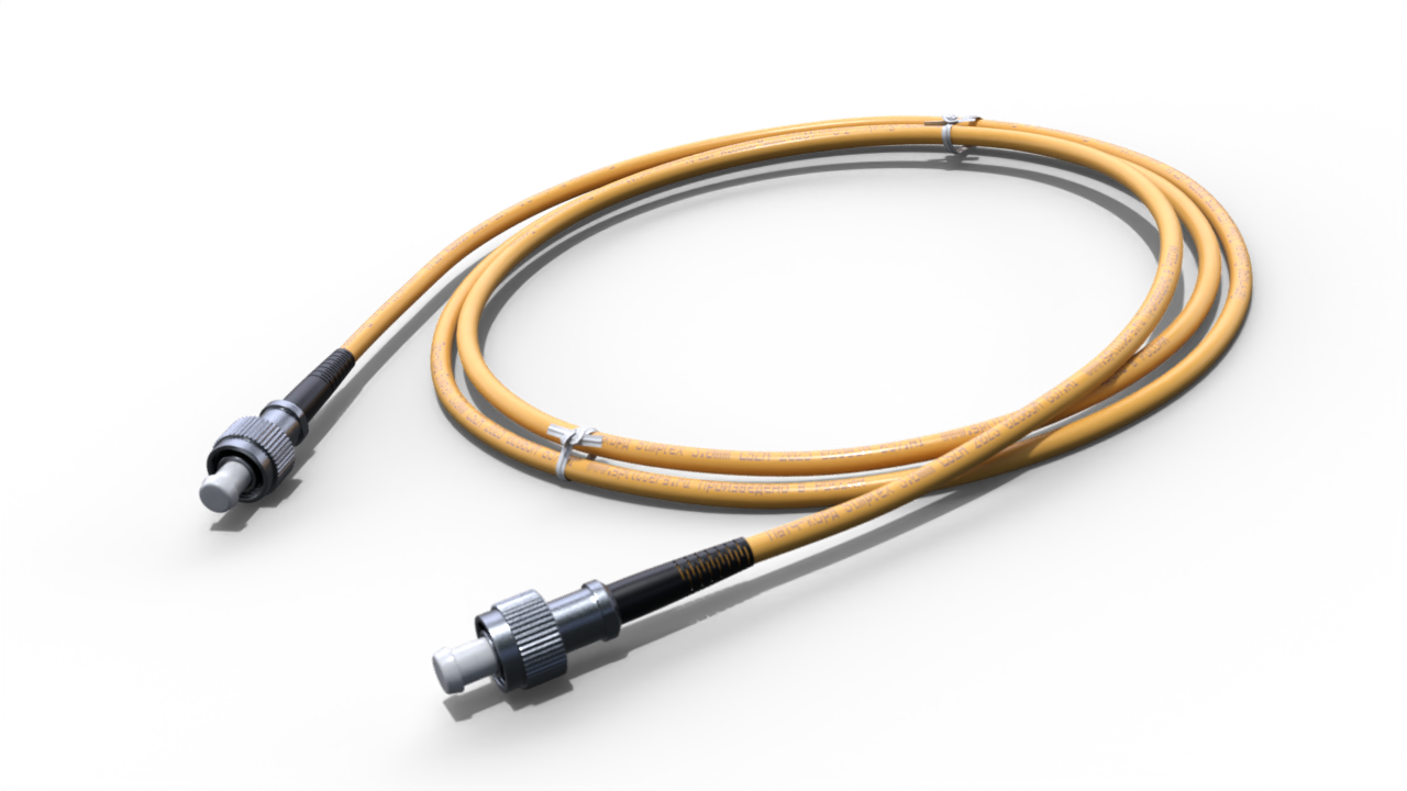 Патч-корд оптический simplex 3.0мм FC/UPC-FC/UPC - 0.5м