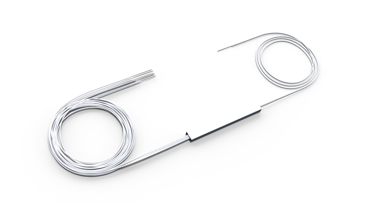 Оптический делитель PLC 1x5 с оболочкой 900um