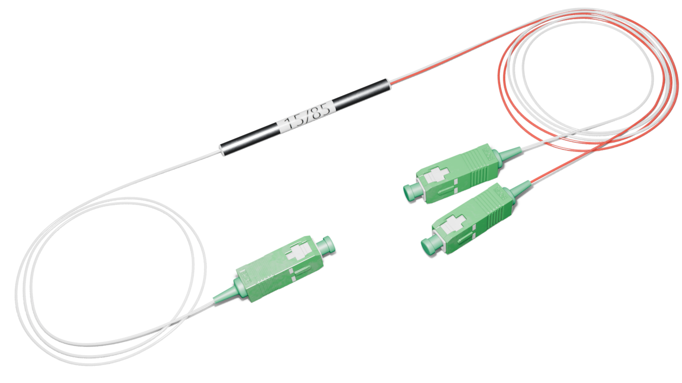 Оптический делитель FBT 15/85 с SC/APC