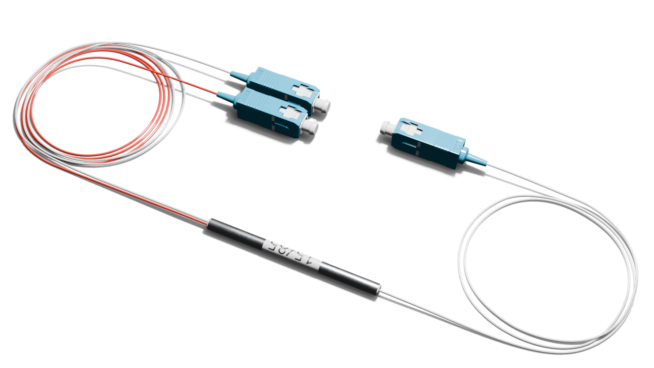 Оптический делитель FBT 15/85 с SC/UPC