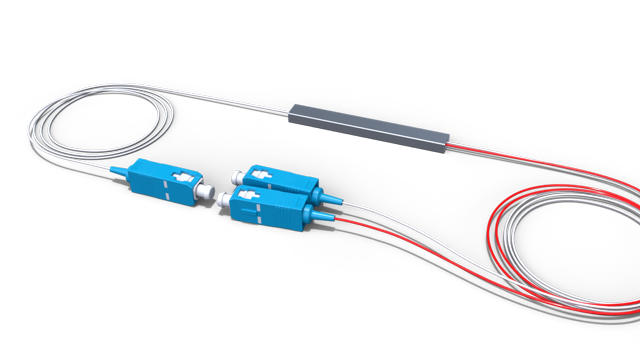 Оптические делители дробные PLC 1х2 10G PON (XGS-PON) без корпуса с коннектором SC/UPC