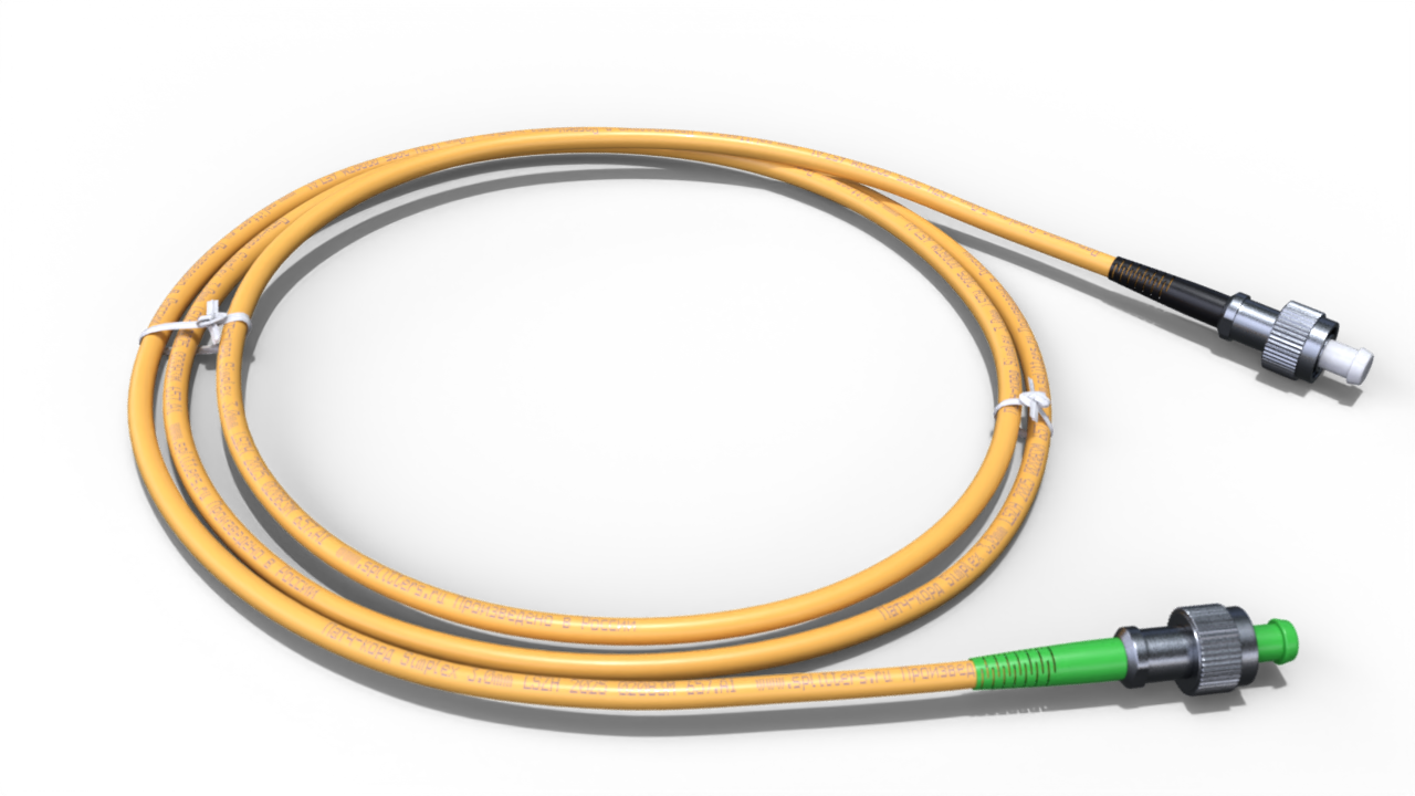 Патч-корд оптический simplex 3.0мм FC/APC-FC/UPC - 0.5м