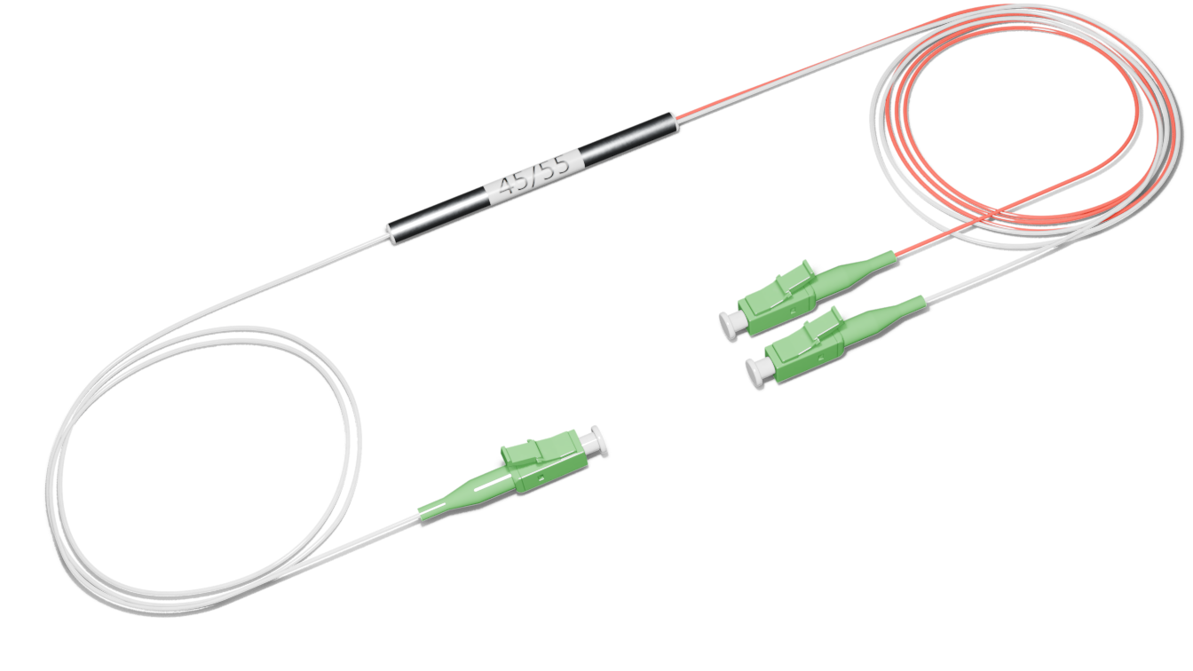 Оптический делитель FBT 45/55 с LC/APC