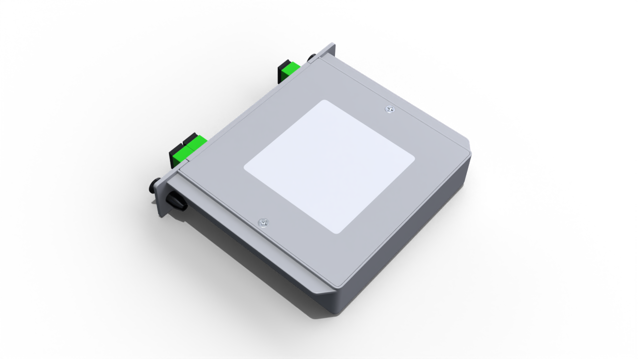 Модульный оптический делитель PLC 1x2 с коннектором SC/APC