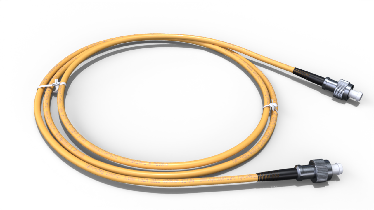 Патч-корд оптический simplex 3.0мм FC/UPC-FC/UPC - 0.5м