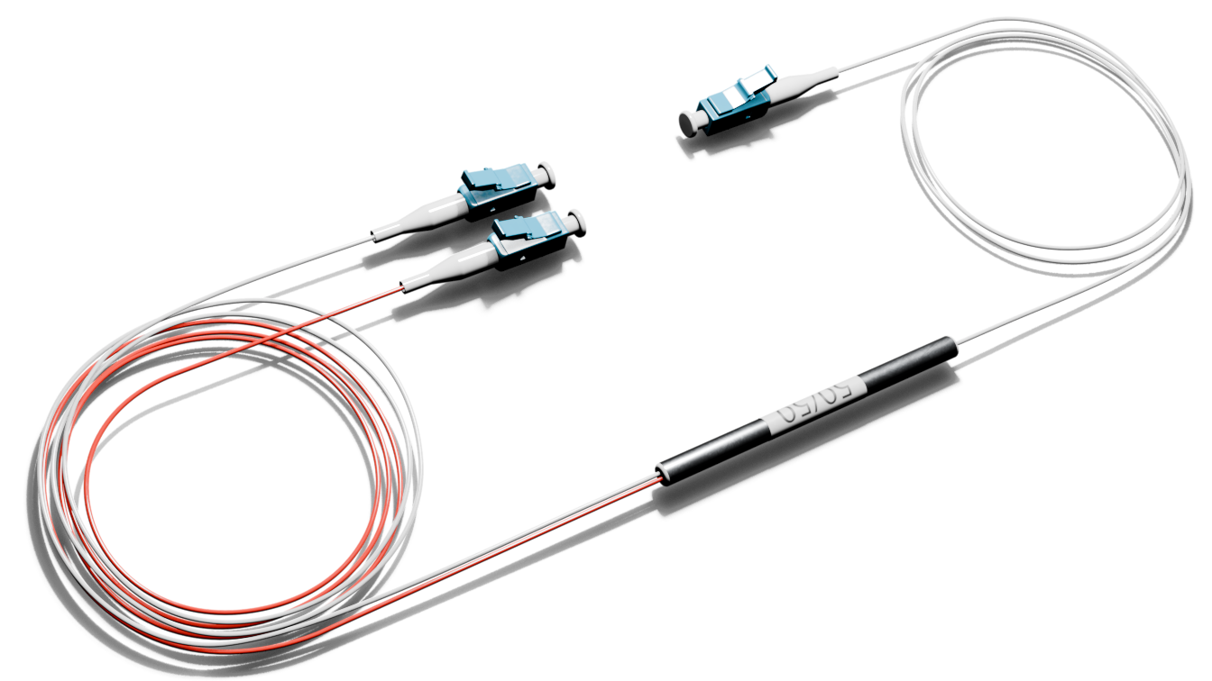 Оптический делитель FBT 50/50 с LC/UPC