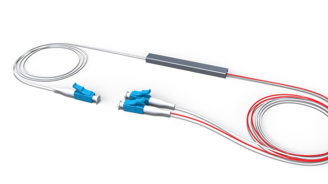 Оптические делители дробные PLC 1х2 10G PON (XGS-PON) без корпуса с коннектором LC/UPC