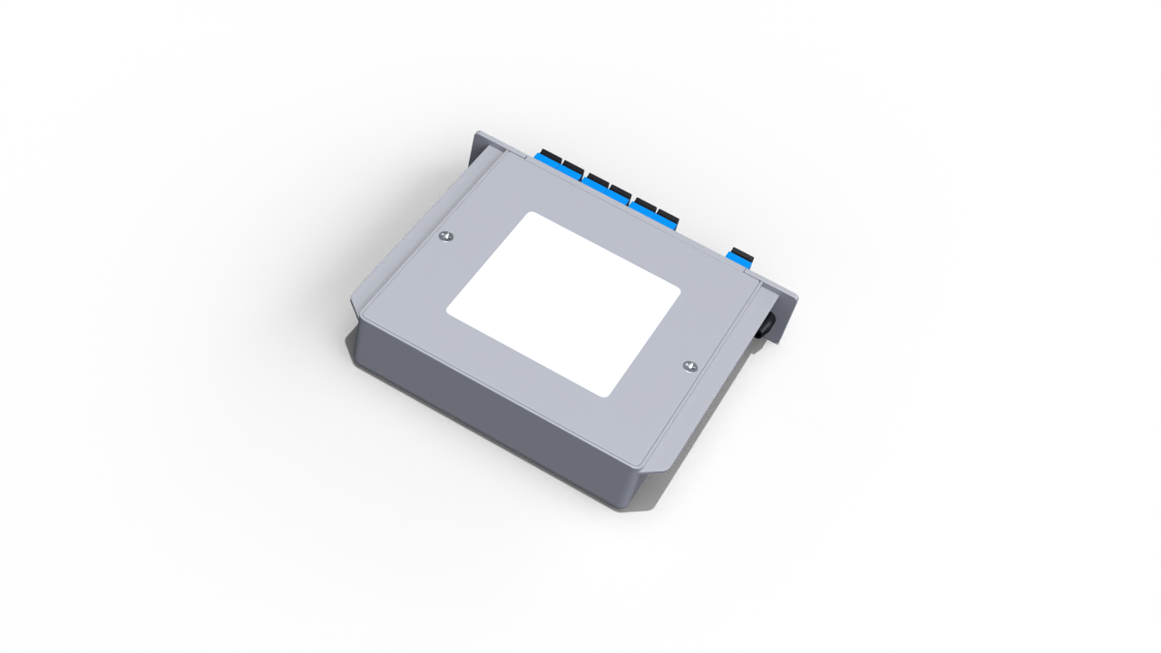 Модульный оптический делитель PLC 1x6 с коннектором SC/UPC