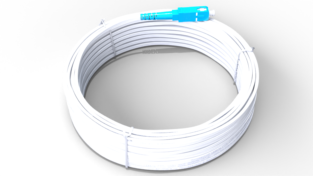 Оптический патч-корд FTTh SC/UPC-SC/UPC без выносного элементом, FRP - 1 метр
