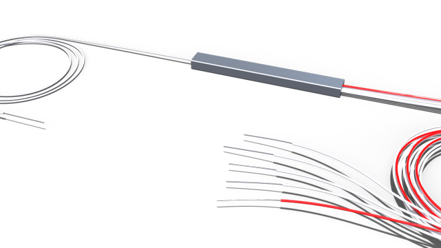 Комбинированный оптический делитель PLC 10G PON 1x5 (95:5-4) с 0.9 мм
