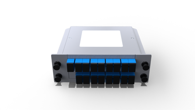 Модульный оптический делитель PLC 1x16 с коннектором SC/UPC