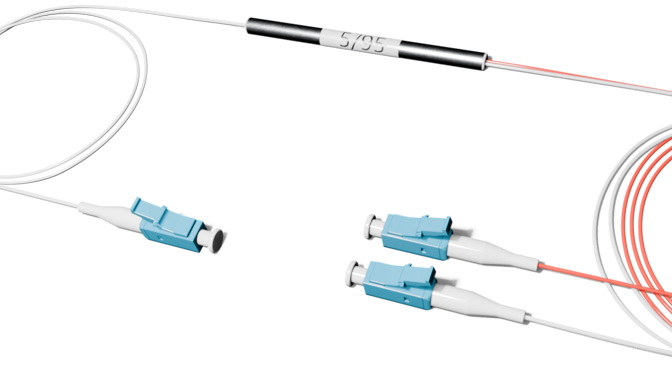 Оптический делитель FBT 5/95 с LC/UPC