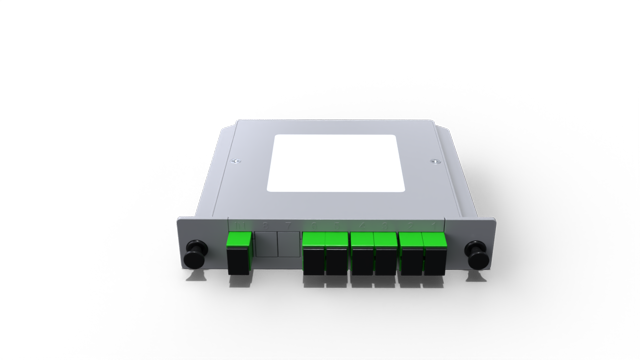 Модульный оптический делитель PLC 1x6 с коннектором SC/APC