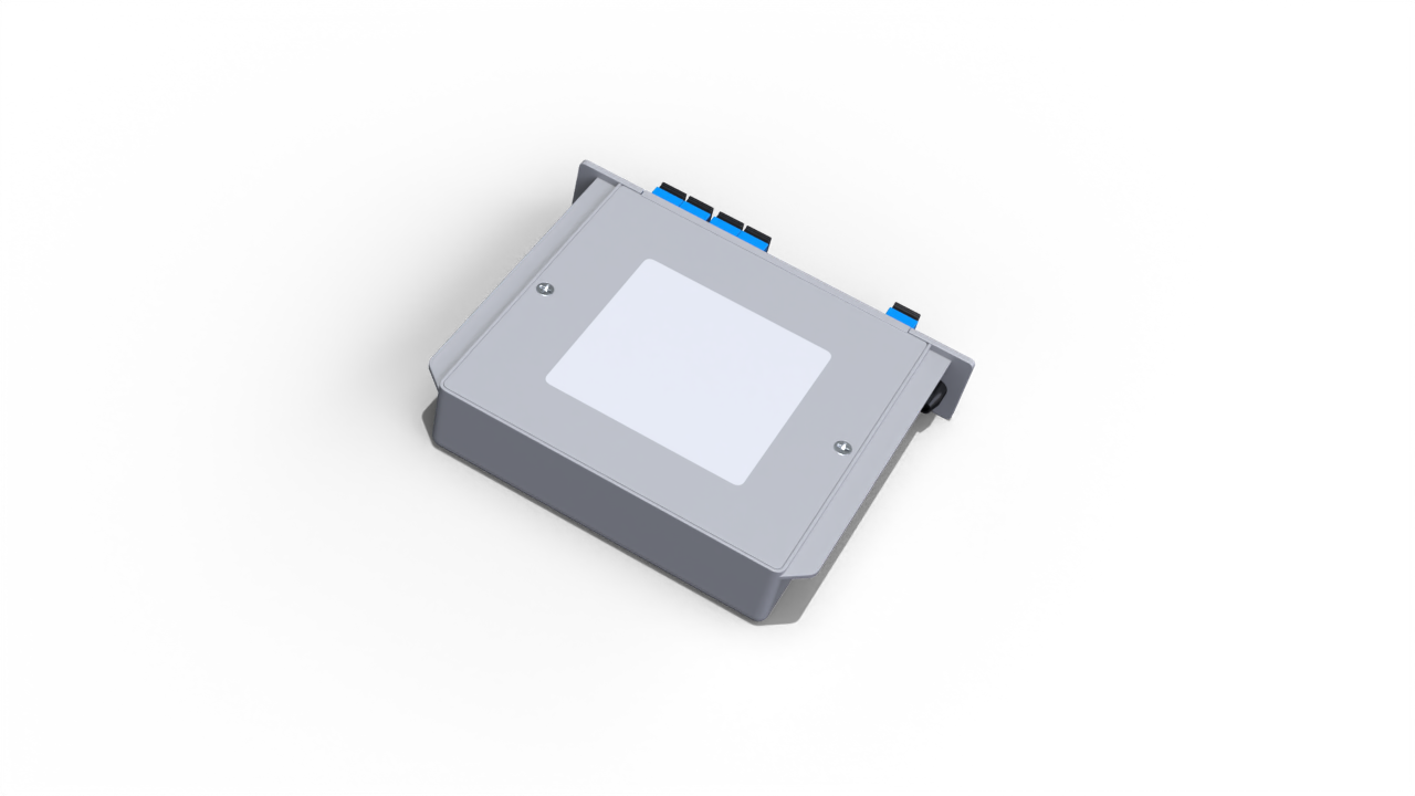 Модульный оптический делитель PLC 1x4 с коннектором SC/UPC