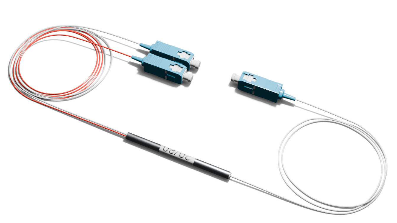 Оптический делитель FBT 20/80 с SC/UPC