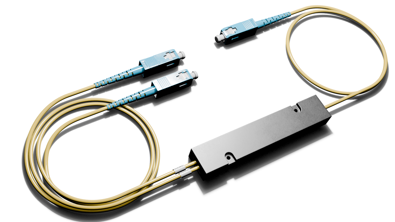 Оптический делитель корпусный FBT 10/90 с SC/UPC