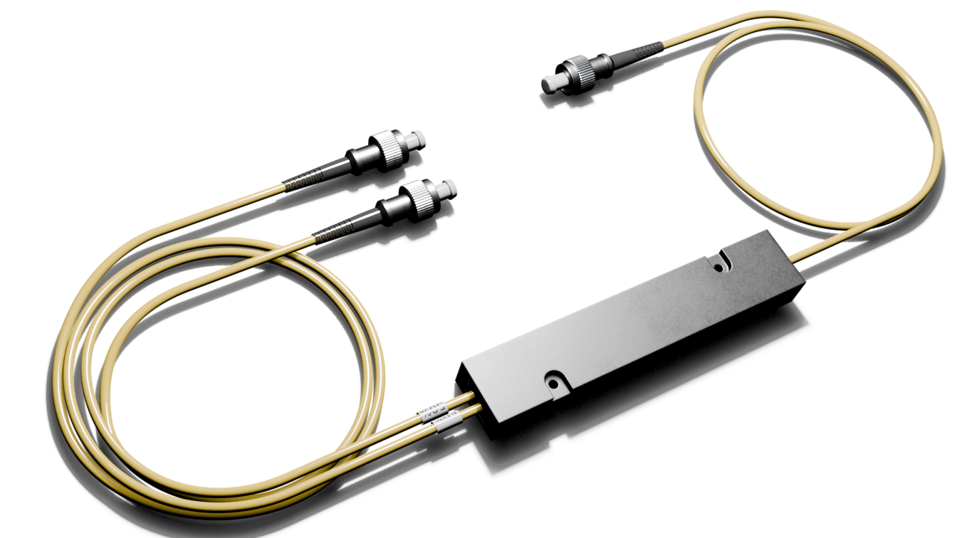 Оптический делитель корпусный FBT 50/50 с FC/UPC