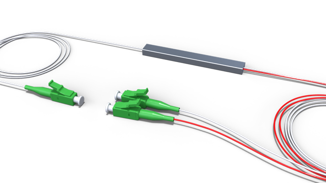 Оптический делитель PLC 1/99 без корпуса с коннектором LC/APC