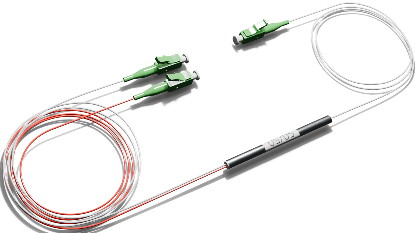 Оптический делитель FBT 50/50 с LC/APC