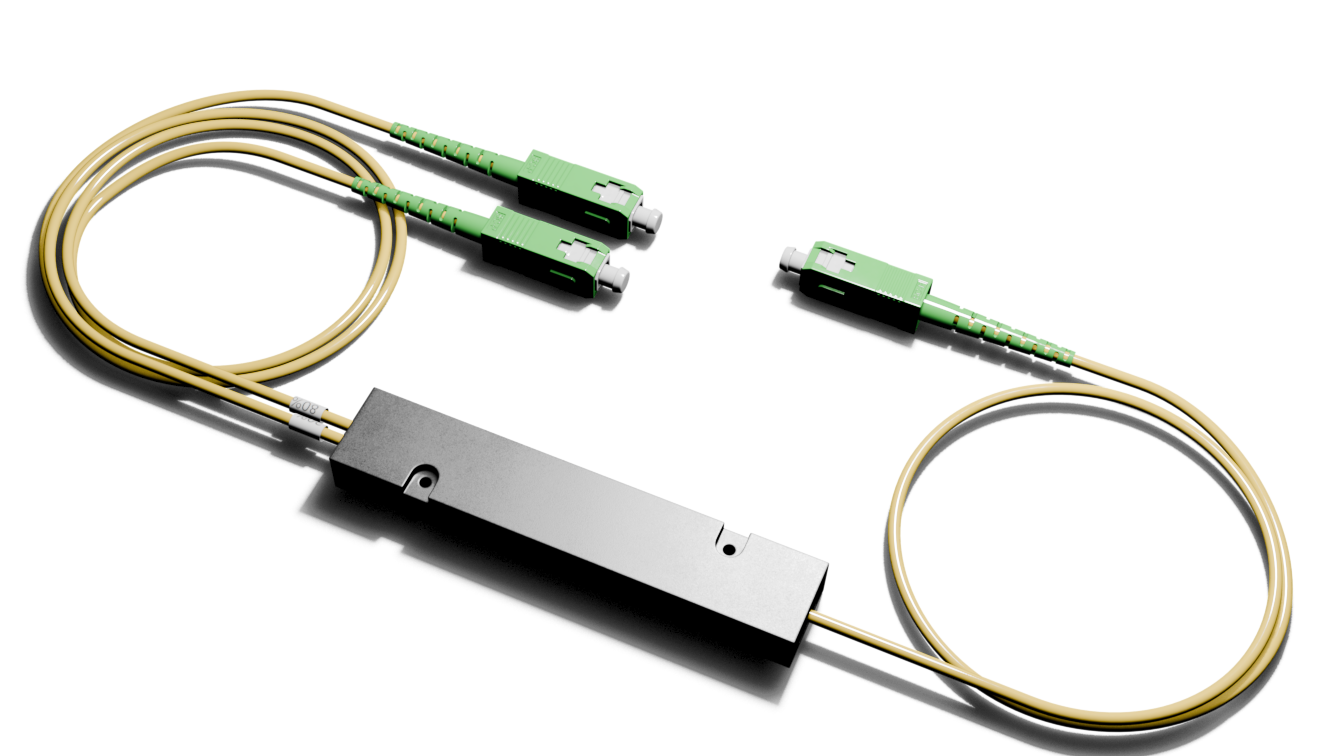 Оптический делитель корпусный FBT 20/80 с SC/APC