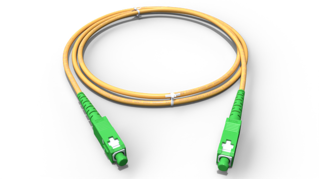 Патч-корд оптический simplex SC/APC-SC/APC
