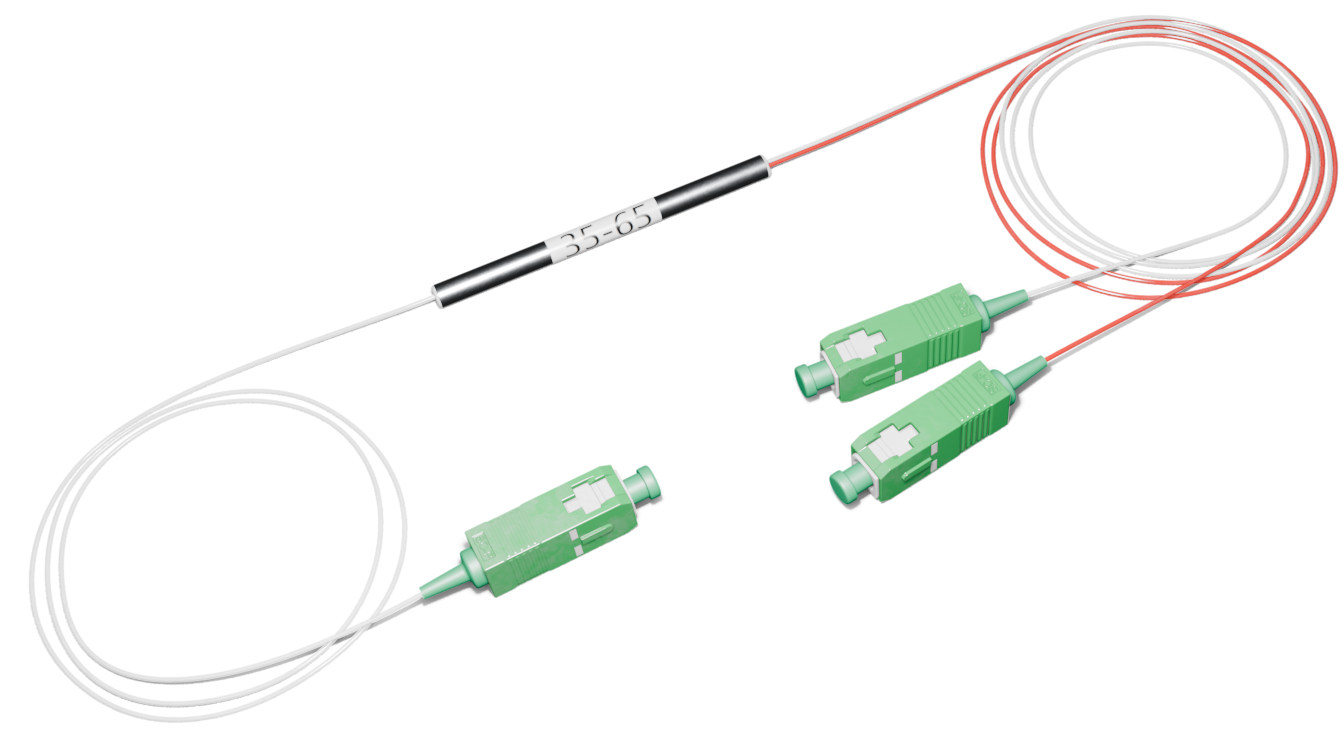 Оптический делитель FBT 35/65 с SC/APC