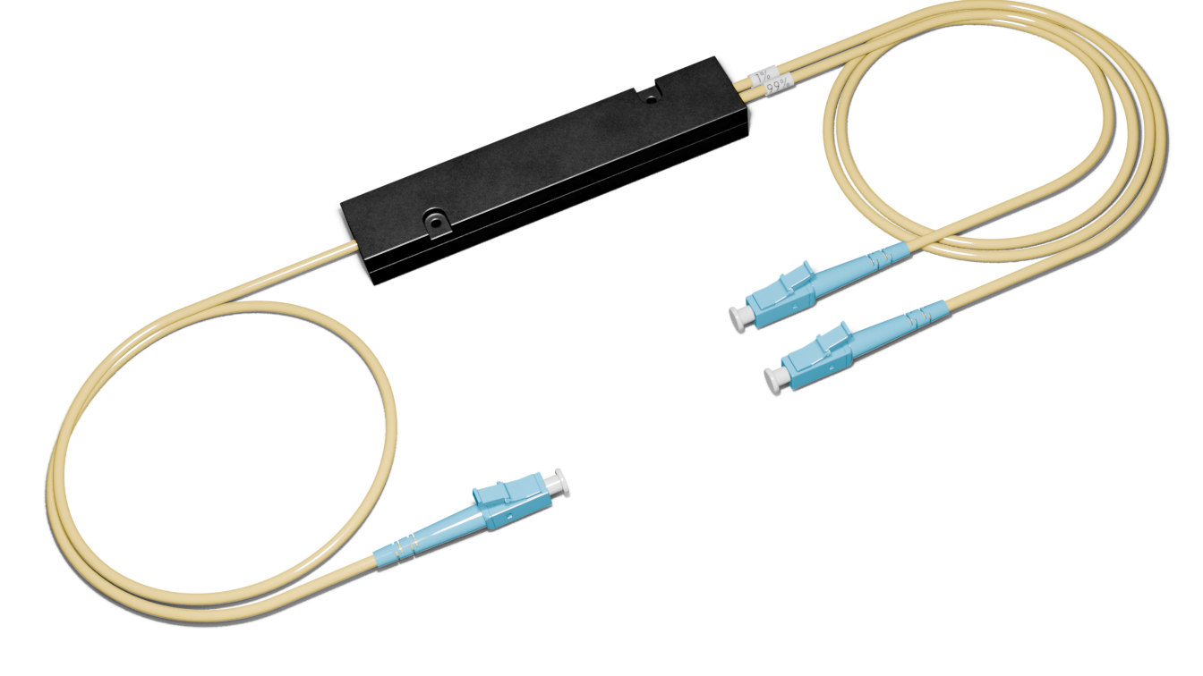 Оптический делитель корпусный FBT 1/99 с LC/UPC