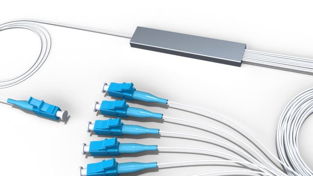 Оптический делитель PLC 1x12 с коннектором LC/UPC