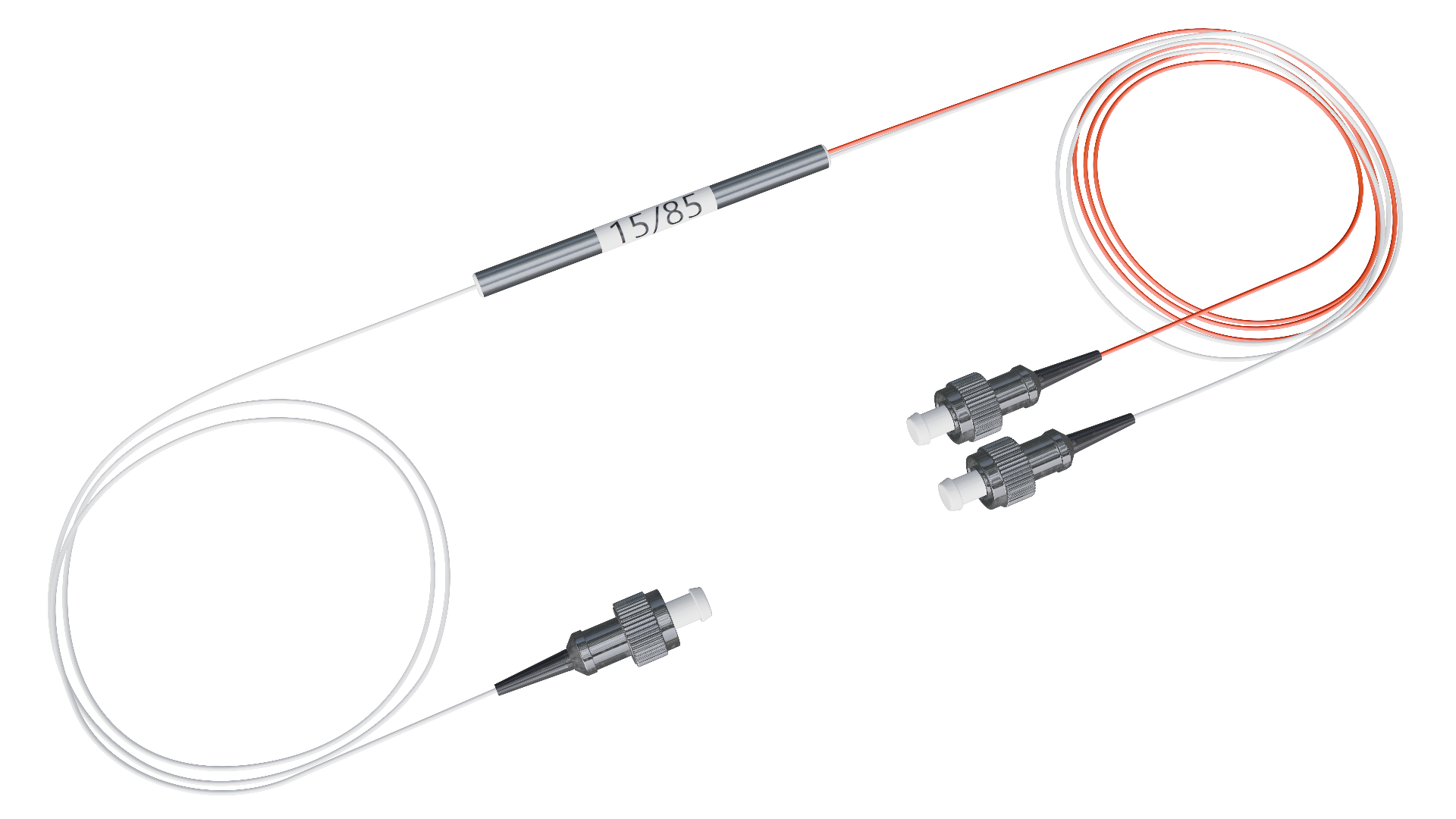 Оптический делитель FBT 15/85 с FC/UPC