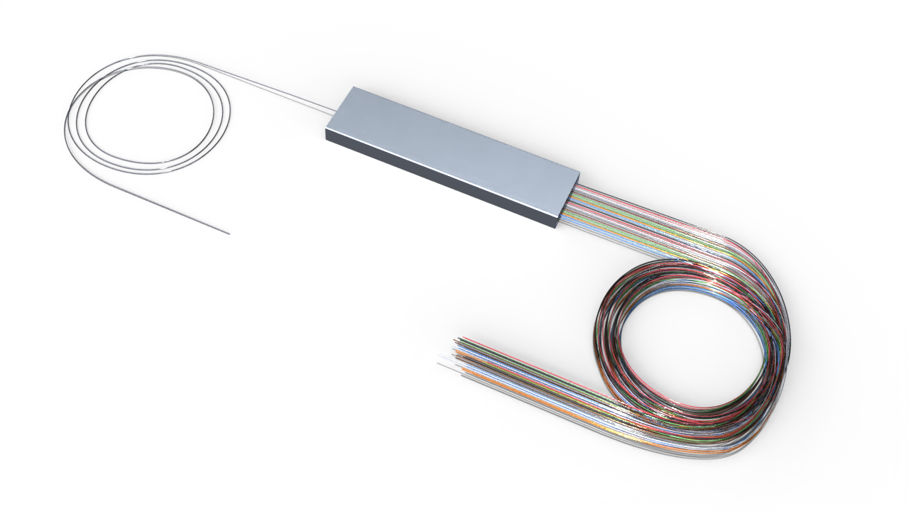 Оптический делитель PLC 1x32 без оболочки 250um