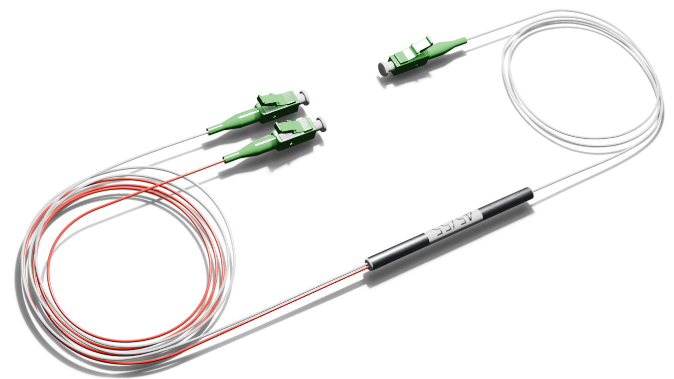 Оптический делитель FBT 45/55 с LC/APC