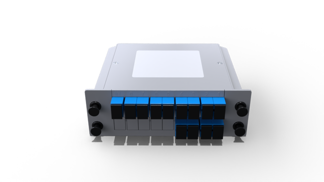 Модульный оптический делитель PLC 1x12 с коннектором SC/UPC