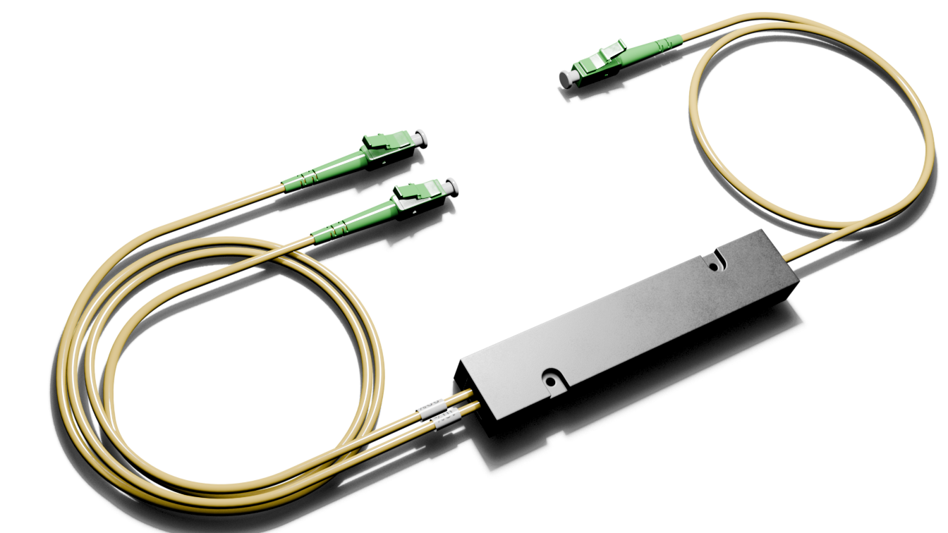 Оптический делитель корпусный FBT 10/90 с LC/APC