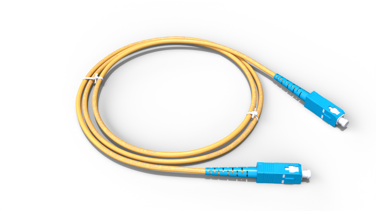 Патч-корд оптический simplex 3.0мм SC/UPC-SC/UPC - 0.5м