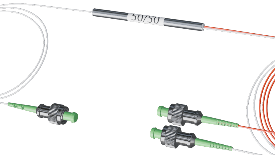 Оптический делитель FBT 50/50 с FC/APC