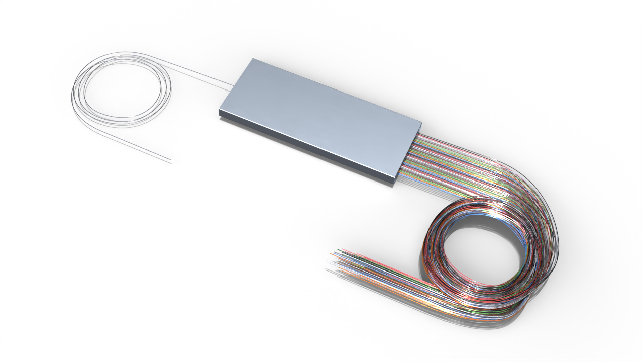 Оптический делитель PLC 1x32 без оболочки 250um