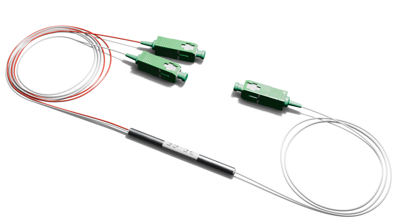 Оптический делитель FBT 35/65 с SC/APC