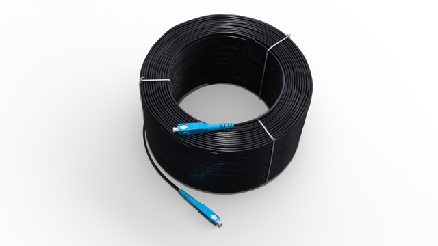Оптический патч-корд FTTh SC/APC-SC/APC с выносным элементом FRP - 20 метров