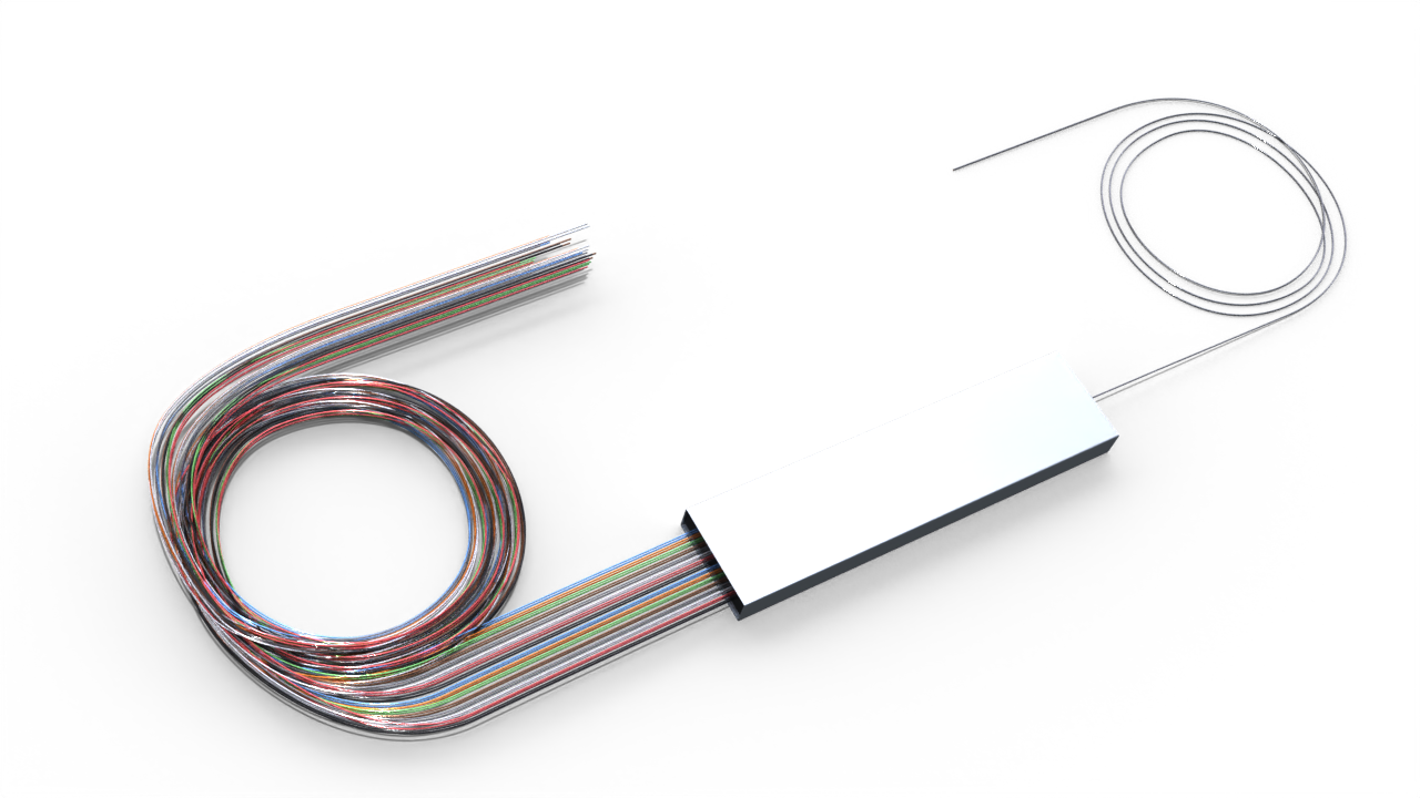 Оптический делитель PLC 1x32 без оболочки 250um