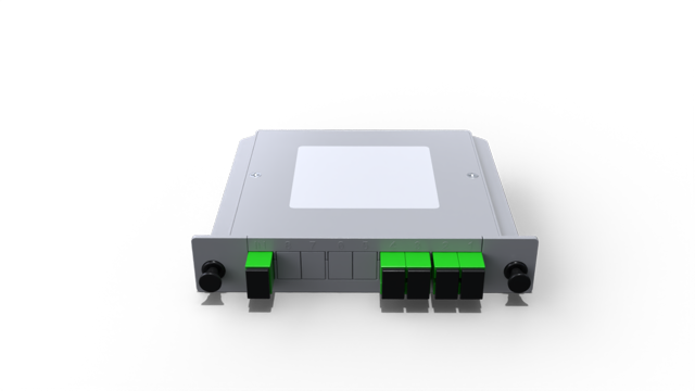 Модульный оптический делитель PLC 1x4 с коннектором SC/APC