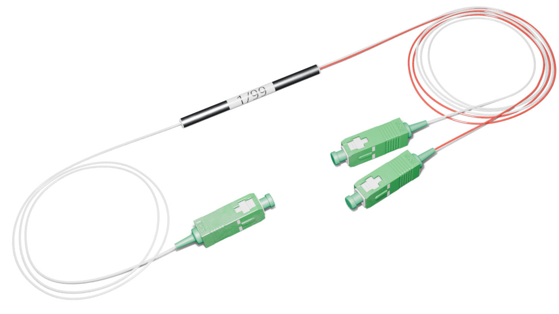 Оптический делитель FBT 1/99 с SC/APC