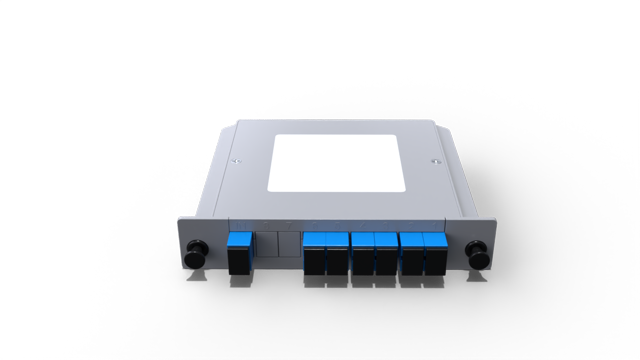 Модульный оптический делитель PLC 1x6 с коннектором SC/UPC
