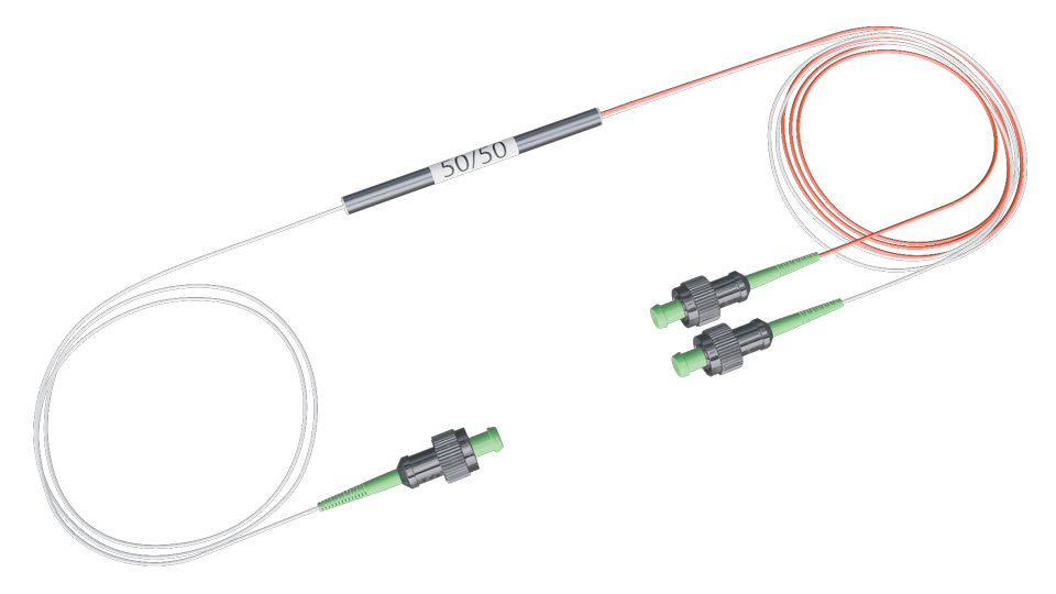 Оптические делители FBT с коннекторами FC
