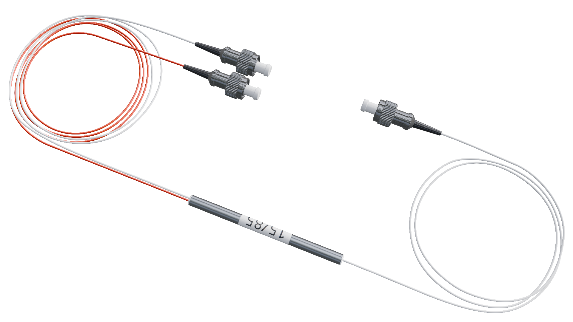 Оптический делитель FBT 15/85 с FC/UPC