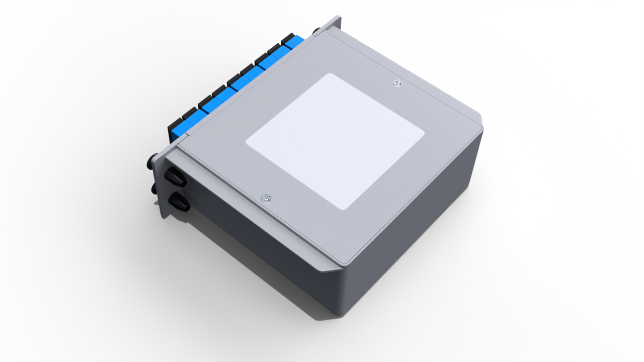 Модульный оптический делитель PLC 1x12 с коннектором SC/UPC