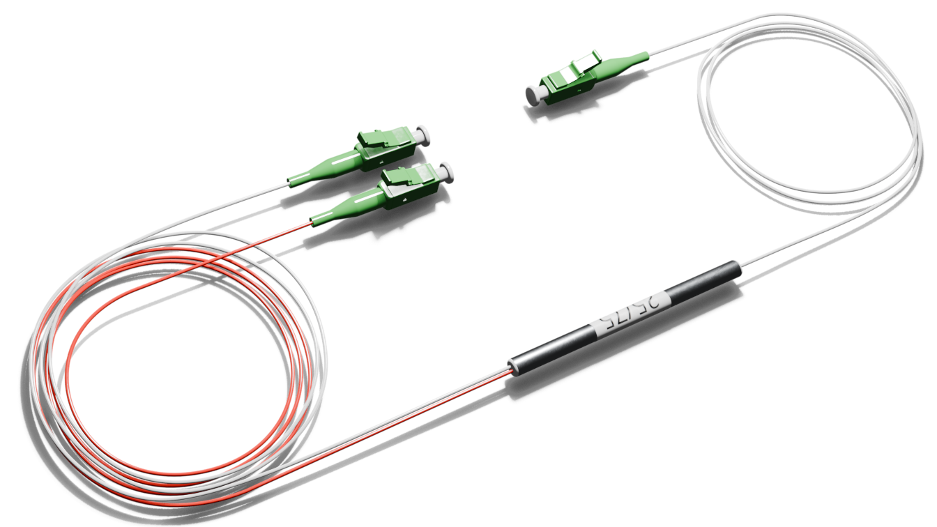 Оптический делитель FBT 25/75 с LC/APC