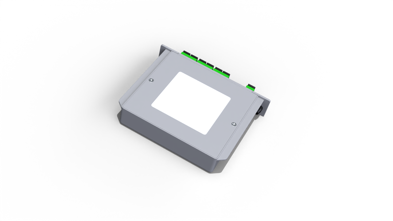 Модульный оптический делитель PLC 1x6 с коннектором SC/APC